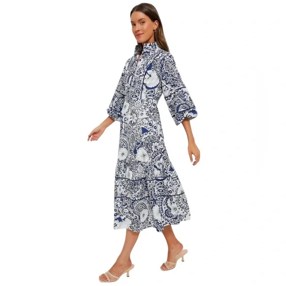 Tuckernuck Hillsborough Dress - Navy. S. NWT. - Picture 2 of 9